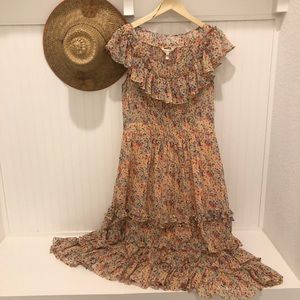 Rebecca Taylor floral print dress. Sz10